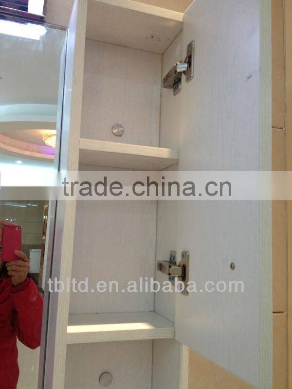 Bathroom furniture bathroom cabinet with light and mirror made in China