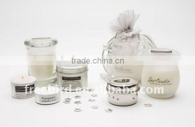 Delicate Fruit scents, gift candle, tealight candle