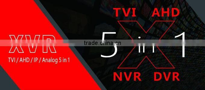 Low Price TVI/AHD/NVR/DVR ONVIF 16ch H.264 NVR Home Surveillance XVR