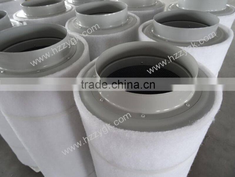 Honeycomb activated carbon filter hydroponics/carbon air filter for greenhouse