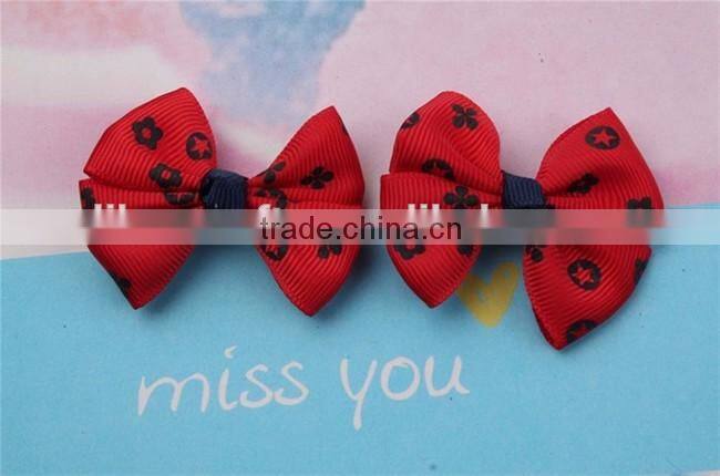 Wholesale Butterfly Ribbon Bow Hair Clip For Girls
