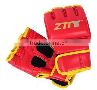 Professional Design Custom Made High Quality Leather MMA Grappling Gloves, new design durable high quality UFC mma fight gloves