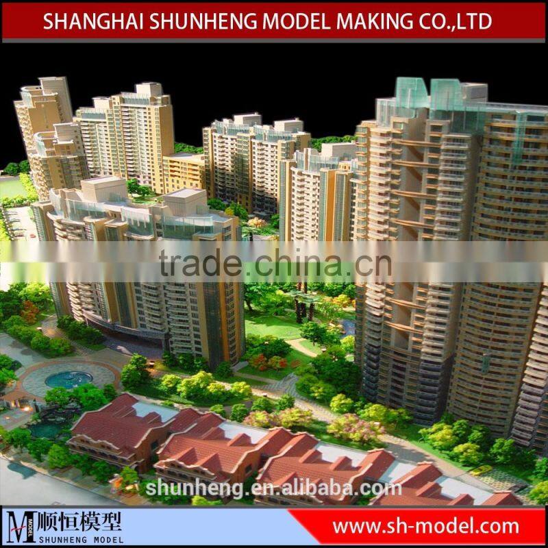 custom apartment architectural scale model making/building scale model maker