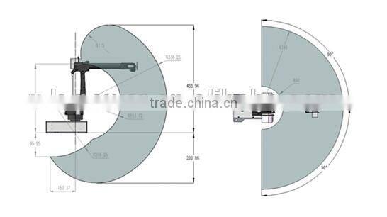 7Bot 6 axis DOF Arduino eductional desktop cnc robot arm