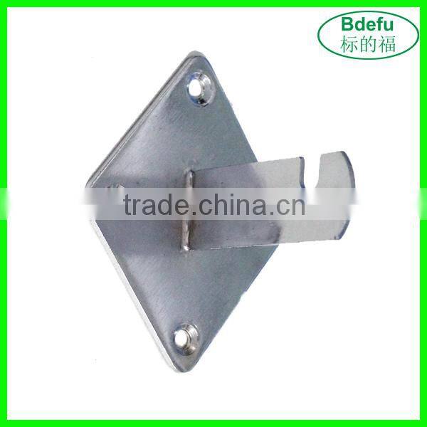 Wall mount for metal grid panel, grid mesh metal panel holder brackets