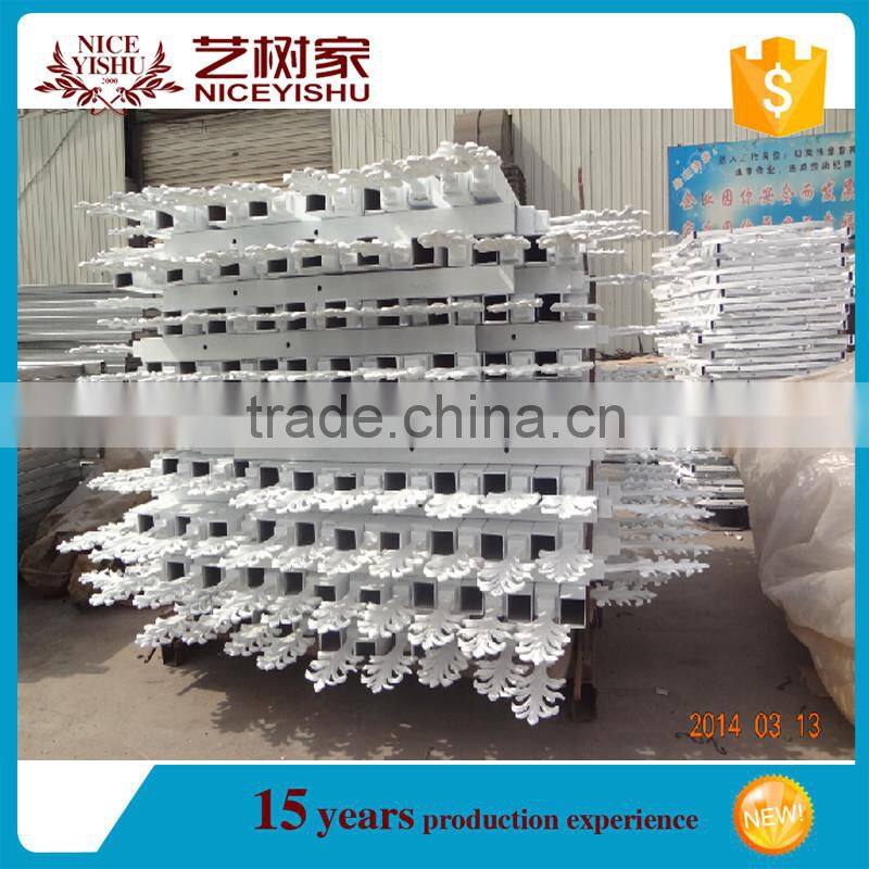 Cheap wrought iron fencing panels and metal fence gates for sale