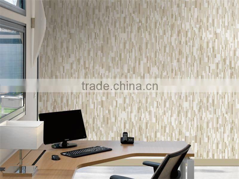 waterproof adhesive wallpaper /tv background wall paper from china wholesale