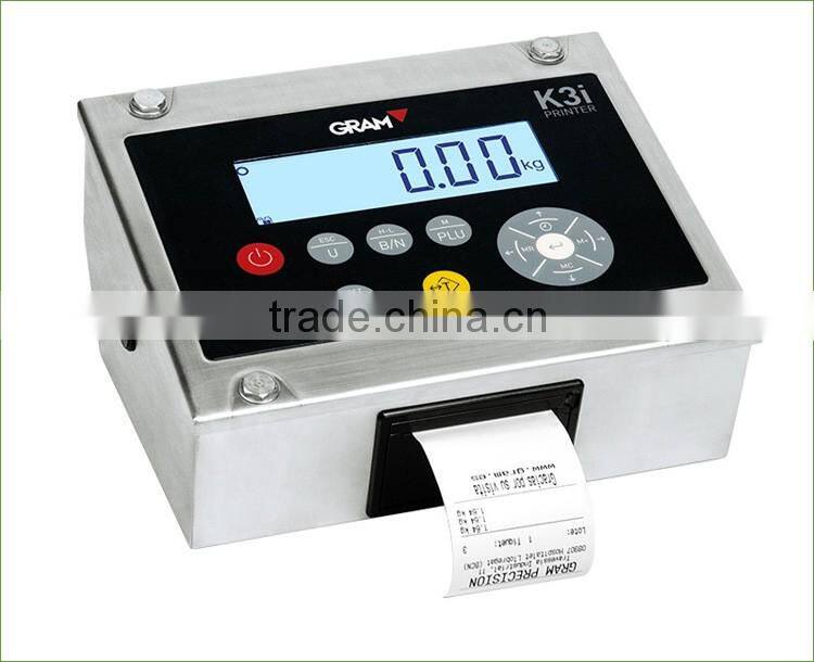 XIC-1212-3T Rugged Electronic Stainless Steel Platform Scale with K3iP Indicator