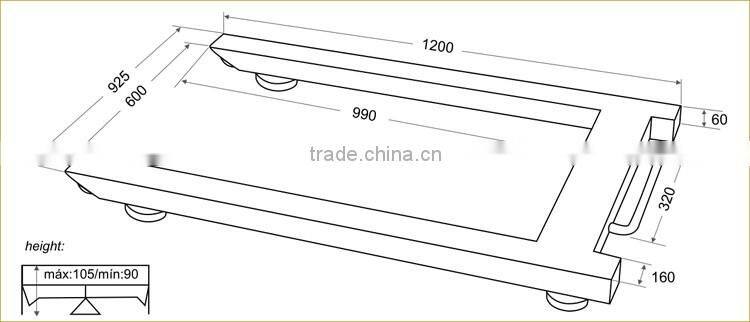 SCorpion Series Stainless Steel Structure Digital Pallet Weighing Scale