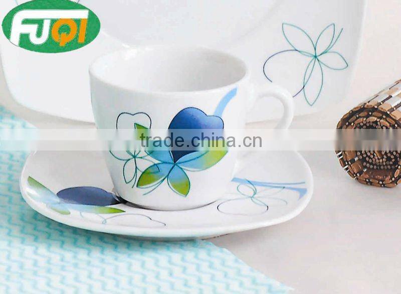 square porcelain new tableware