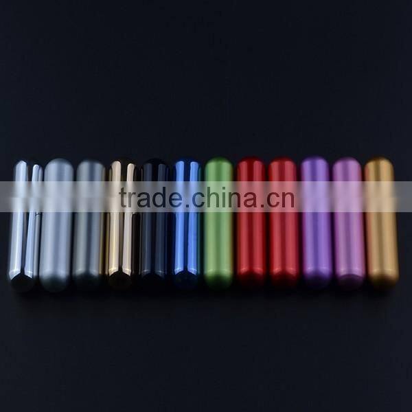 MUB 2016 fashion hot sale low MOQ factory direct sale 12 colors 6 ml mini travel perfume atomizer spray bottle