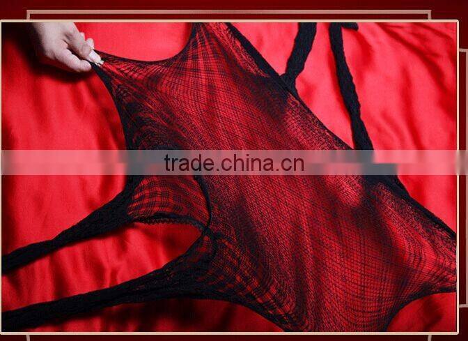 Big yards open fork skinny women's sexy lingerie