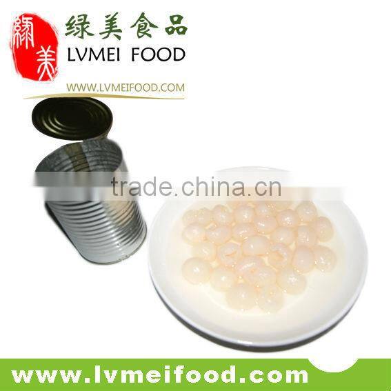 fresh longan in syrup