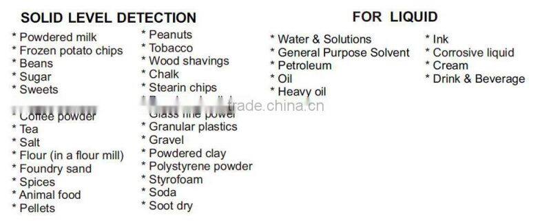 Vibrating Fork Level Switch Vibration Fork Sensor Level Switch with low price