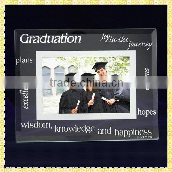 Cheap Photo Frame Glass Coaster For Couple Souvenirs Gifts