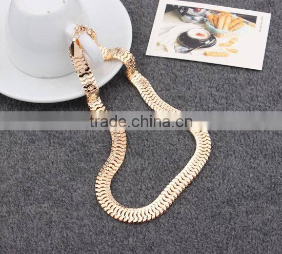 Top Quality Gold Silver Plated Chunky Pendant Statement Necklace Women Necklaces & Pendants Fashion Necklaces for Women 2014