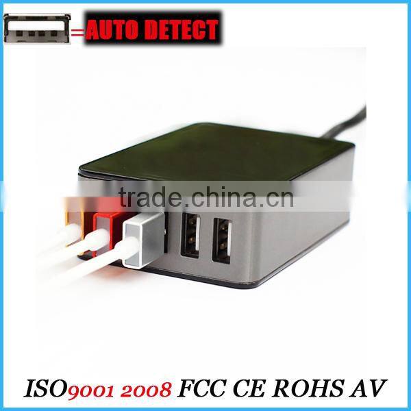 2 in 1 mobile phone socket with usb port 5 outlet,power charger socket super fast for ipad,usb socket multi for tablet