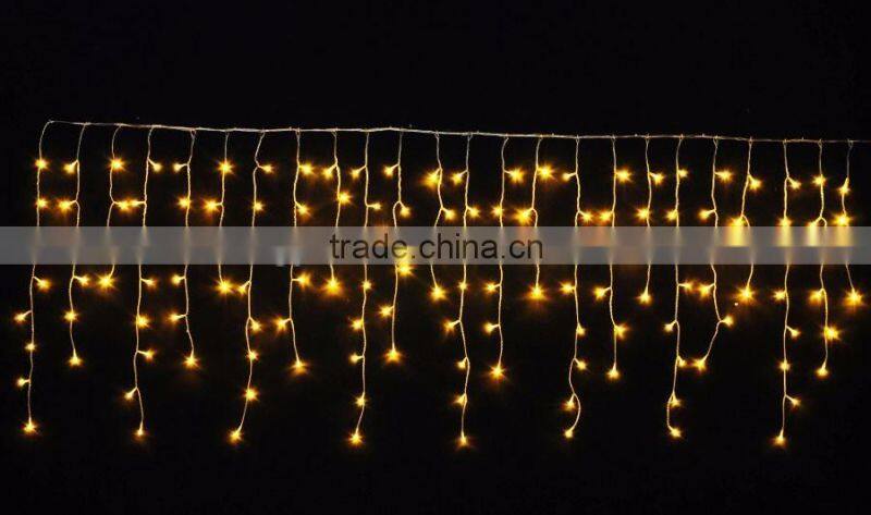 celling hanging christmas decoration fairy string light with maple leaf