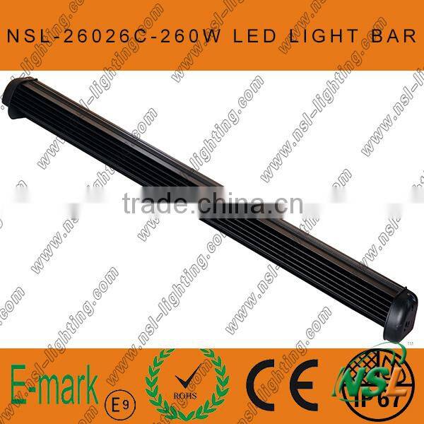 42inch 260W C REE car LED light bar off road LED work light
