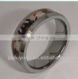 camouflage rings,tungsten carbide ring, wedding ring, fashion ring from China made