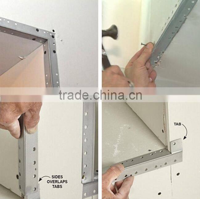 Galvanized Perforated Corner Bead/Aluminum Metal Angle Bead /drywall Angle Beads Corner Bead