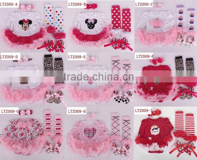 China Best Selling Products New Fashion Girls Tops Baby Long Sleeve Peplum Dress