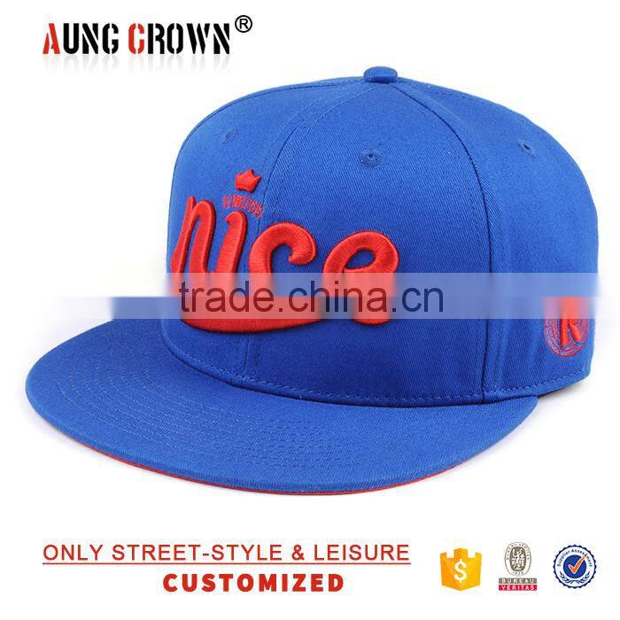 hip hop adjustable hat/customize hat snapback/High Quality Snapback Hat