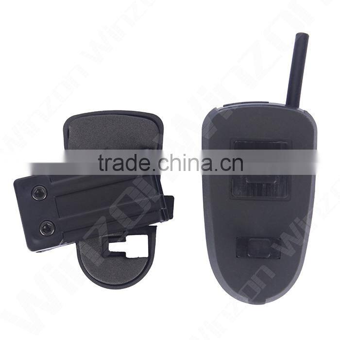 Two-way waterproof bt intercom headset for motorcycle helmet with stereo headphone