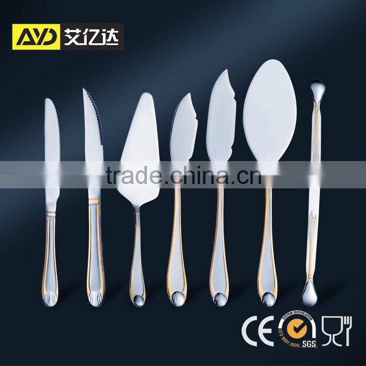 Cheap flatware! wooden box high quality competitive cheap flatware