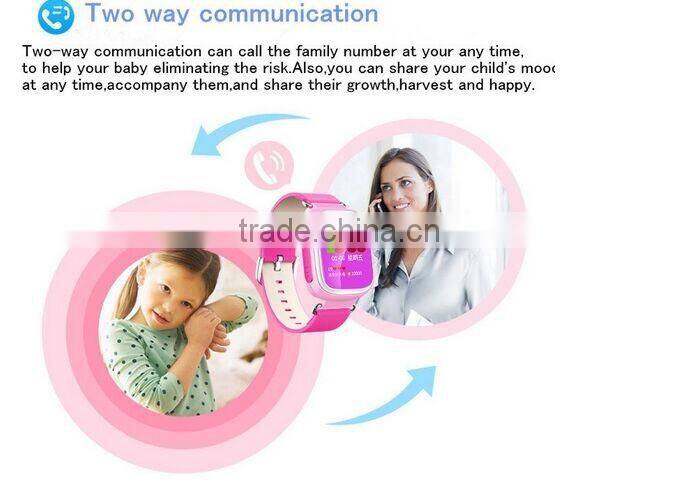 Mini GPS Tracker Smart Watch Q50 Q80 for Kids Safety