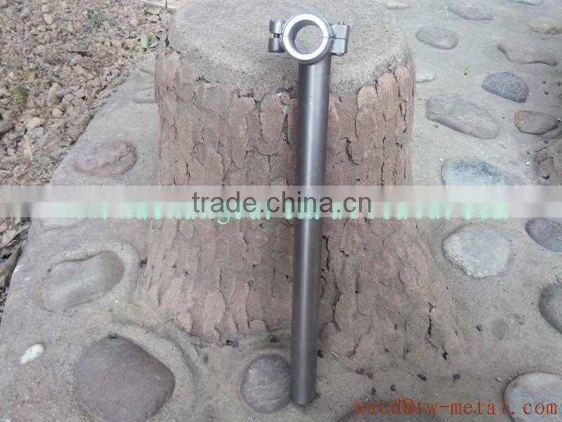 2016 new design bike seat post bike part egg shape titanium seat post customize different size titanium bike seat post