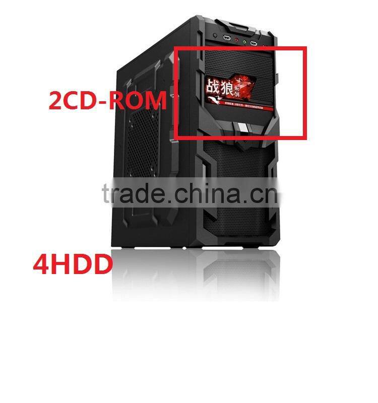 low price new DN-V series atx pc gaming computer case/desktop cabinet
