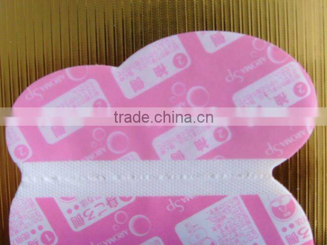 Aromatic armpit pad/underarm pad/disposable pad