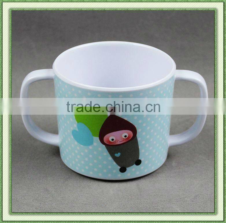 two handle baby melamine mug