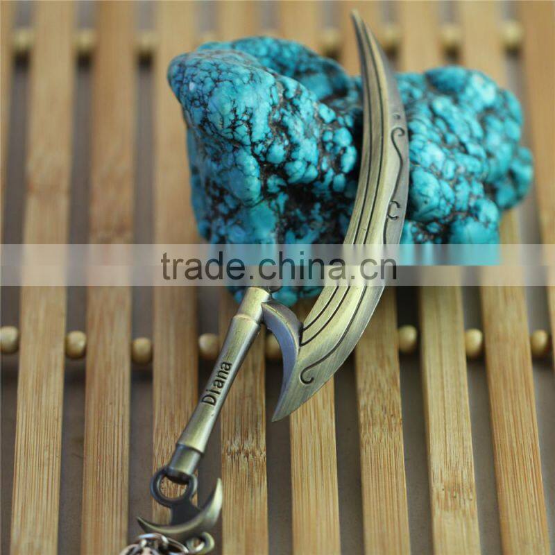 LOL PC online game League of Legends keychain alloy keychain LOL