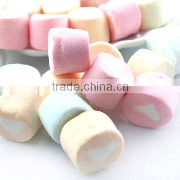 bulk Vanilla flavoured column shape halal marshmallow