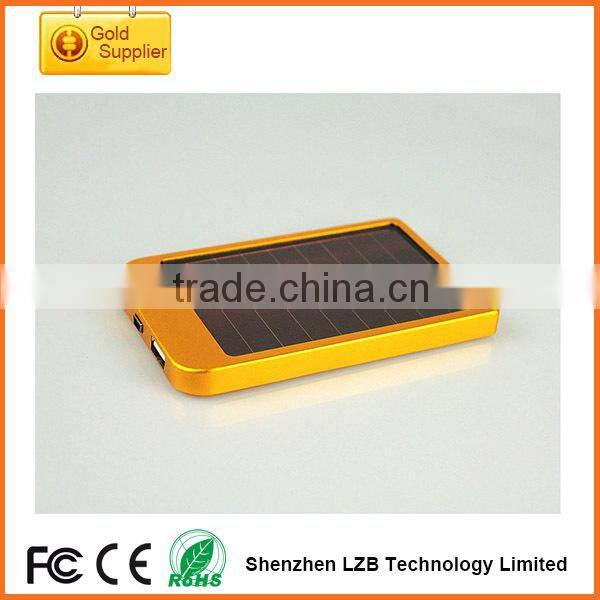 full capacity power solar rechargeable battery,portable design solar recharger