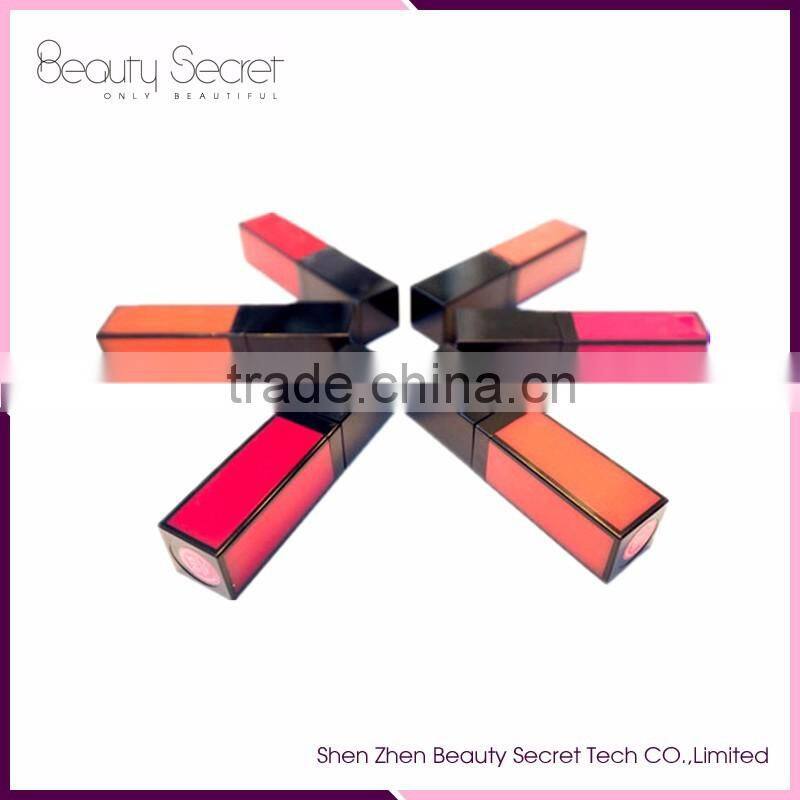Best sale matte lipgloss containers with brush print your logo lipgloss