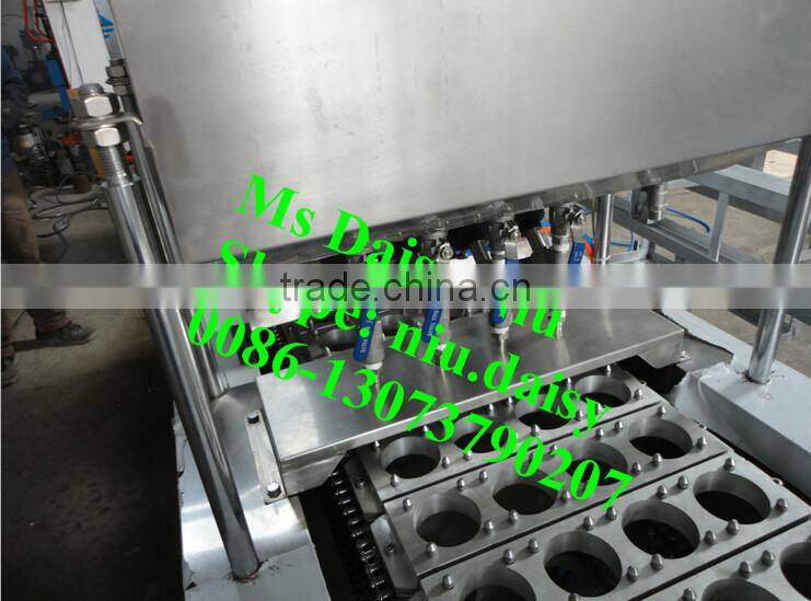 automatic milk cup filling machine/jelly cup sealing machine/plastic cup filling and sealing machine
