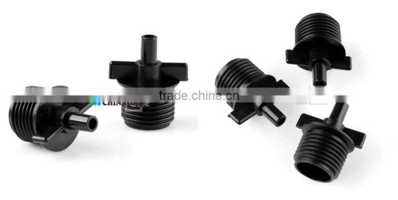 Chinadrip 1/4" Plasic Tubing Adapter Drip irrigation Watering Hose
