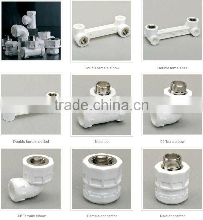 PPR BRASS 90-DEGREE MALE SWIVEL ELBOW