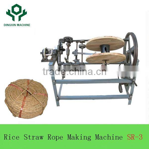 2017 Easy Installation & Operation Product Full Automatic Grass/Rice/Wheat/Corn stalk Straw Rope Making Machine