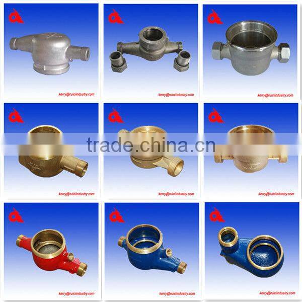 China supplier cast brass precision water meter connection