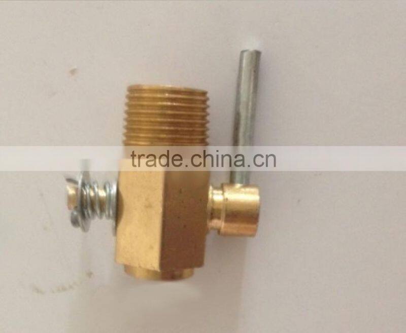 China supplier brass drain cock valve for tractor water tank