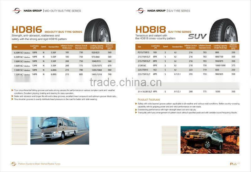 7.00r15c/7.50r16c pcr tyre