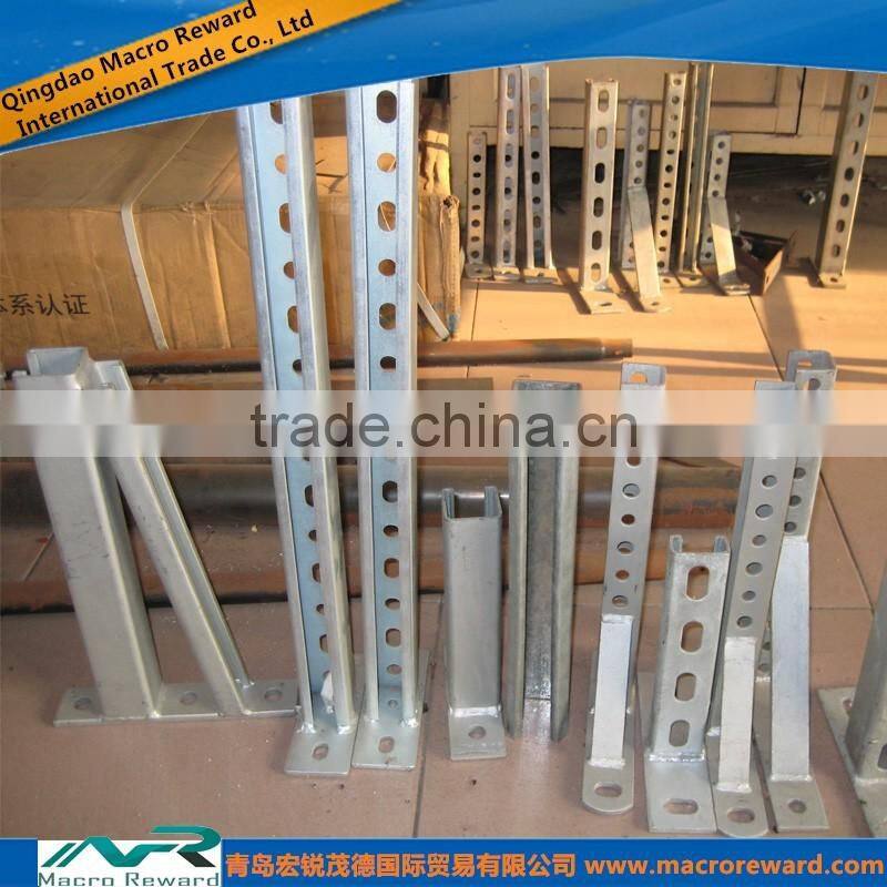 ASTM DIN EN GB Q235 304 316 Steel Strut Channel Brackets for Office