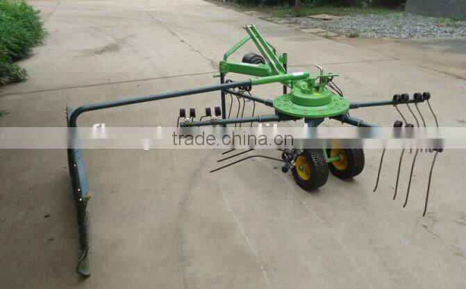 application silage, wheat, rice straw and corn straw hay rake for tractors