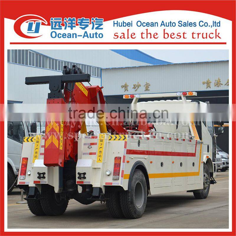FAW 4X2 8ton car towing equipment tow truck