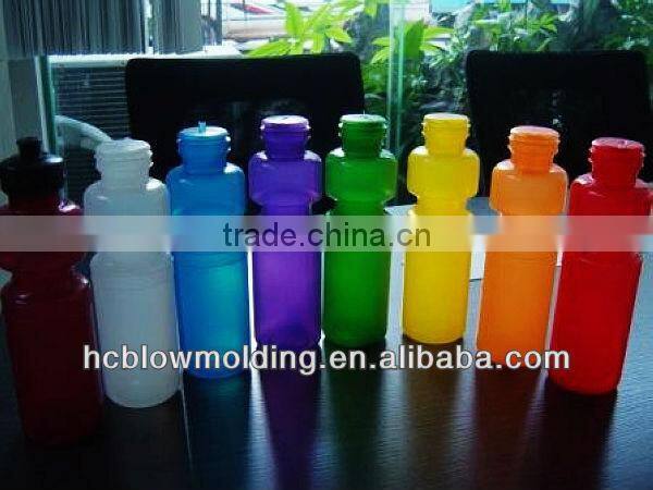 OEM Blow Molding plasatic PP driking bottle,sport water bottle PE 55ml for sale