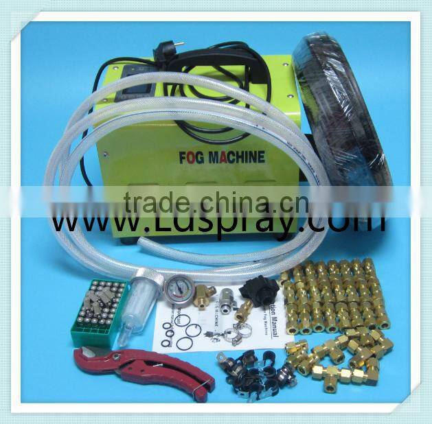 High pressure fittings of fog mist nozzle pipe clamp